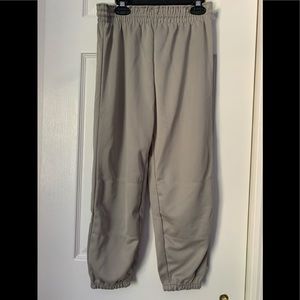 Gray baseball pants